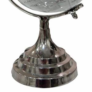 CALVIN HANDICRAFTS' Nautical Steel Antique Educational Globe for <b>Geography</b> Enthusiasts - Product Image 3