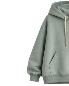Ensemble sweat-shirt et pantalon de jogging vert sauge pour femme, sweat-shirt en molleton avec pantalon assorti, vêtements décontractés pour l'hiver - Product Image 4