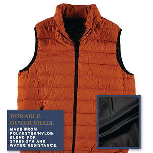 Gilet matelassé décontracté en toile respirante de haute qualité pour homme, idéal pour le sport et les activités de plein air en hiver - Product Image 4