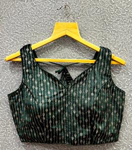 Blusa Strach moderna con válvulas pesadas, lista para usar, estilo formal de verano con hermoso nudo, patrón abierto en la espalda RADHEY - Product Image 2