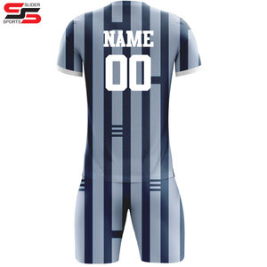 Kit de fútbol completo PowerDrive con camiseta atlética, pantalones cortos ultraligeros que absorben el sudor y costuras reforzadas para una mayor longevidad - Product Image 2