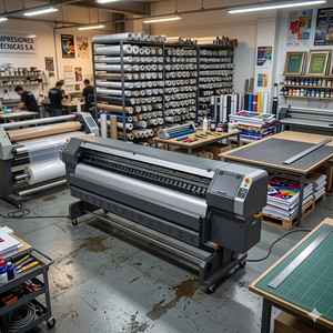 Impresora de Gran Formato Konica 512i de 4 Cabezales con Tinta Solvente – Equipo de Impresión Industrial de Alta Velocidad - Product Image 2