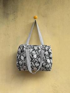 Bolsa de Viaje de Lona, Bolsa de Hombro para Fin de Semana, Equipaje de Tela de Algodón Ecológica, de Alta Calidad, Duradera, de Gran Capacidad, para Gimnasio, Deportes, Yoga - Product Image 2