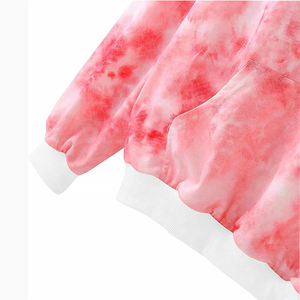 Vente en gros de sweats à capuche zippés pour femmes manches longues automne sweats surdimensionnés polaire 100% coton fermeture éclair complète Street Wear sweat à capuche - Product Image 6