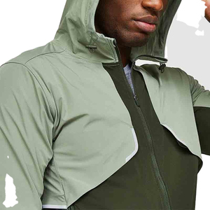 Conjunto de Chaqueta Deportiva Ligera de Poliéster y Elastano Personalizada de Alta Calidad y Popular para Hombre, Chándales 2026 - Product Image 4