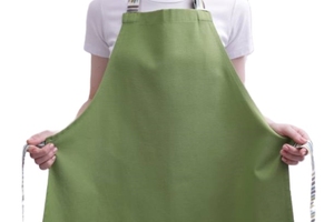 New Arrival Eco-Friendly Classic Style High Quality Adult Bib 100% Organic Cotton Sleeveless <b>Apron</b> for <b>Kitchen</b> Cleaning - Product Image 5