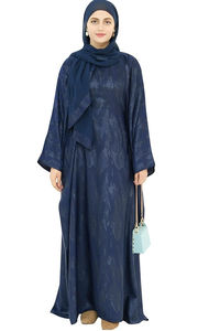 Abayas Musulmanas de Alta Calidad, Transpirables, Nuevas, Vestido Largo Informal, Abaya de Dubái, Ropa Tradicional Árabe, Ropa Islámica - Product Image 5