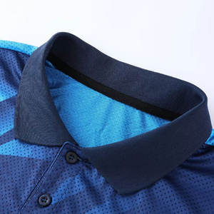 Hombres de alta calidad 100% algodón para Polos logotipo personalizado transpirable de gran tamaño de manga corta de impresión de lona sublimación - Product Image 3