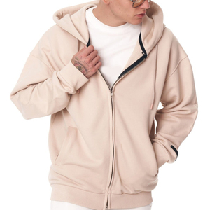 Sudadera con Capucha Lisa y Gruesa de 500 g/m² para Hombre, 100 % Algodón, Felpa Extra Grande, Fabricante de Sudaderas con Capucha Personalizadas, Sudaderas Pesadas para Hombre - Product Image 2