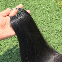 Extensions de cheveux en crochet 100 % naturels, qualité supérieure, pointes saines et pleines, cheveux indonésiens lisses naturels