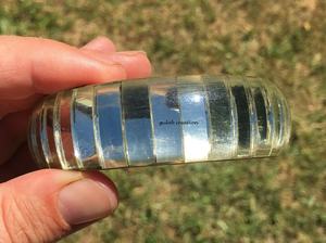 Bracelet en laiton miroir fabriqué à la main Bijoux ethniques traditionnels avec incrustation réfléchissante pour la mode féminine et les vêtements de fête - Product Image 4