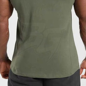 Camiseta sin Mangas de Punto Casual para Hombre, 100% Algodón, Transpirable, de Secado Rápido, Ecológica, para Verano, de Alta Calidad, a Bajo Precio - Product Image 6