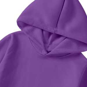 <b>Hoodies</b> for Men Casual Solid Color Hooded Mens Long Sleeve Shirt <b>Comfy</b> Fleece Men <b>Hoodies</b> Loose Plain Hooded Sweatshirt - Product Image 2