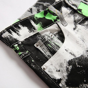 Jeans moulants Pantone pour hommes fabriqués en gros sur mesure en usine en Chine pantalons pour hommes populaires en coton léger uni de RUE - Product Image 4