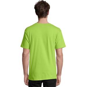 Camiseta de algodón para hombre, camiseta de Color sólido, Camiseta básica informal con cuello redondo para hombre, camisetas clásicas de alta calidad para hombre - Product Image 2