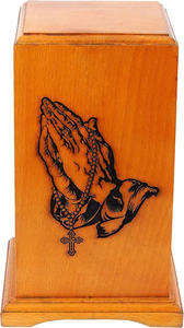 Urnas de Cremación de Madera Modernas para Adultos, Urnas Hechas a Mano para Hombre y Mujer, Urnas Decorativas - Product Image 2