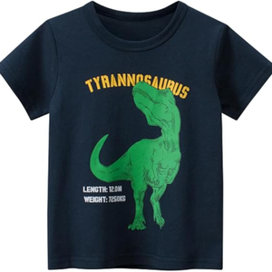 Toddler Boy Knitted Cotton Short Sleeve O-Neck Eco-Friendly Tee Shirt Boutique <b>Clothes</b> Summer Kids Clothing Made Bangladesh - Product Image 2