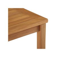 Tables basses en teck ancien sélectionné, prouvées de grande robustesse et durabilité, au design moderne et minimaliste.