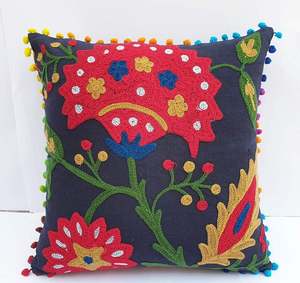 100% pur coton Style bohème housses de coussin classique 16X16 pouces oreillers pour canapé décor classique décor à la maison taies d'oreiller - Product Image 4