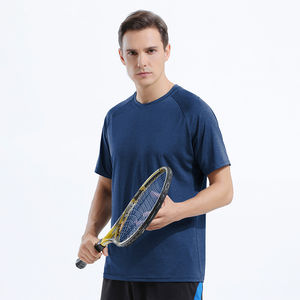 Vente en gros T-shirts de sport coupe sèche de haute qualité pour hommes Impression de logo sur des accessoires de vêtements t-shirts vierges - Product Image 3