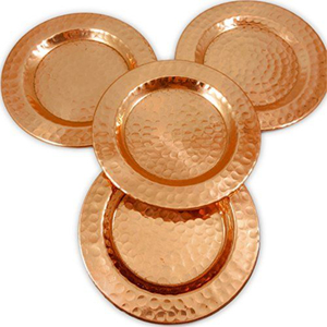 Sous-verres ronds en métal de style populaire, utiles au bureau, à la maison et à l'hôtel, pour servir le thé et le café, artisanat - Product Image 2