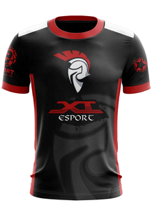 Camiseta de entrenamiento de talla grande para hombre ODM/OEM de alta calidad, camiseta de sublimación de concurso de manga corta para equipo personalizable de deportes electrónicos - Product Image 4