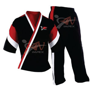 Haute qualité 100% coton tissu personnalisé Jiu Jitsu & Judo Arts martiaux uniforme professionnel avec Logo personnalisé - Product Image 1
