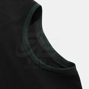 Camisetas Elegantes para Hombre al por Mayor, Corte Holgado, 100% Algodón Tejido, Transpirables, para Gimnasio, Uso Diario Informal - Product Image 2