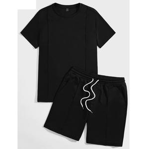 Conjunto de Camiseta y Pantalones Cortos de Algodón Orgánico para Niños, Conjunto de 2 Piezas para Niños, Ropa Casual Infantil Personalizada de BD - Product Image 3