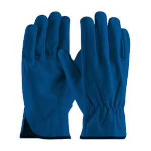 Gants de sécurité personnalisés en cuir de chèvre antidérapant gants de conducteur pour le jardin outils industriels gants de protection de conduite - Product Image 4