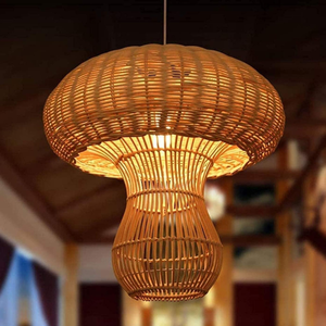 โคมไฟหวายทำด้วยมือดีไซน์ใหม่, โคมระย้าจักสานสไตล์โบฮีเมียนสำหรับห้องครัวห้องนั่งเล่นโคมไฟแขวนเพดาน2025 - Product Image 1