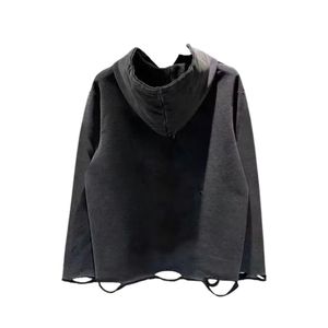 Ligero de gran tamaño diseño personalizado estampado desgastado lavado ácido sudaderas con capucha Streetwear pulóver sudaderas con capucha para hombres y mujeres - Product Image 2