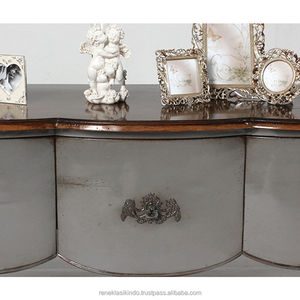 Armoire en bois massif n ° 2123 Design vintage classique pour salon ou chambre à coucher Offre Spéciale meubles de maison traditionnels - Product Image 4