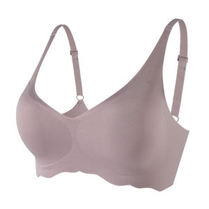 Sujetadores Sedosos para Mujer Sin Varillas, Bralettes con Diseño Floral para Mujer, Sin Marcas, Suaves y Ultra Suaves - Product Image 2