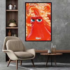 Affiche de design moderne « Recherche de Dory » : Nouvelle règle « Interdiction de parler » - Product Image 1