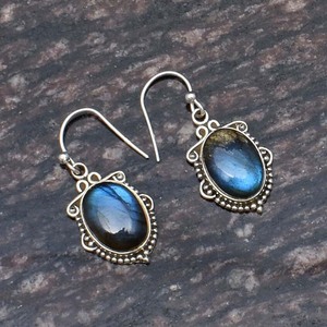 Bague clou en argent sterling et labradorite pour femme, design de créateur, en laiton, romantique, pour fête, fiançailles, cadeau de mariage - Product Image 6