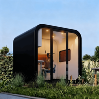 Baño Modular Portátil, Baño Integrado, Cuarto de Ducha Integrado, Separación de Zonas Secas y Húmedas, Baño Integrado con Inodoro