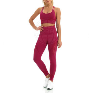 Conjunto de Yoga para Mujer Más Vendido, de Alta Calidad, para Adultos, 2 Piezas, Ecológico y Transpirable, Diseño Sólido, Disponible al por Mayor - Product Image 4