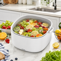Appareils portables pour fruits et légumes à domicile, équipements de lavage automatique des fruits et légumes, machine à laver les légumes à ultrasons