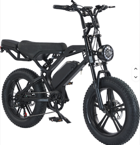 Bicicleta Eléctrica de Montaña para Adultos, Motor Trasero de 500W, Frenos de Disco, Bicicleta Eléctrica Urbana con Cuadro de Acero - Product Image 6