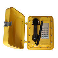 Teléfono Impermeable de Emergencia para Comunicación en Entornos Peligrosos
