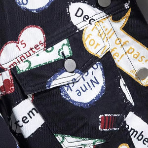 แจ็กเก็ตยีนส์สำหรับผู้ชายระบายอากาศได้ดีแห้งเร็วเสื้อผ้าผู้ชาย - Product Image 6