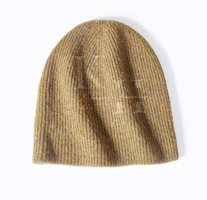 Gorro Vintage de algodón liso de Color sólido con estilo, gorro de punto de invierno, textura suave, transpirable, impermeable, informal, para exteriores - Product Image 4