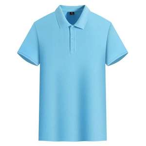 OEM logotipo personalizado bordado peinado Super-Cool algodón hielo Anti-Pilling Color sólido de manga corta POLO verano polos - Product Image 6