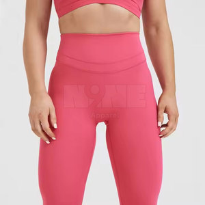 เลกกิ้งผู้หญิงเอวยางยืดโพลีเอสเตอร์สแปนเด็กซ์กางเกงฟิตเนส - Product Image 5