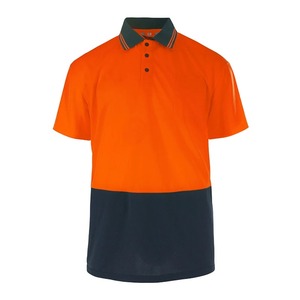 Polo de travail pour hommes Polo à manches longues hommes Polyester respirant séchage rapide vêtements de Construction d'été - Product Image 4