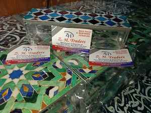 luxury Acrylic <b>Storage</b> and Gift Box with Glossy Pearl Inlay and Elegant Arabic Letters wholesale price from india - Product Image 6