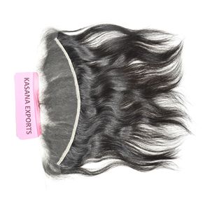 ผลิตผมต่อแบบดิบ ไม่ผ่านกระบวนการใดๆ 13*4HD แบบ Frontal ผมเวียดนามแท้ สีธรรมชาติ ไม่ผ่านการแปรรูป เย็บด้วยเครื่องจักรแบบ Double Weft - Product Image 5