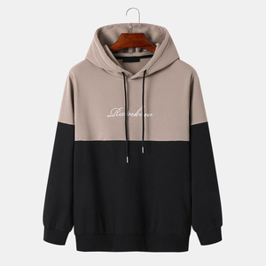 Pull à capuche de sport pour hommes avec tissu en coton respirant pour un usage quotidien décontracté et confortable. - Product Image 1