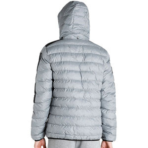 Chaqueta acolchada para hombre de alta calidad 2025, chaqueta ligera con capucha y cremallera, abrigo de invierno - Product Image 4